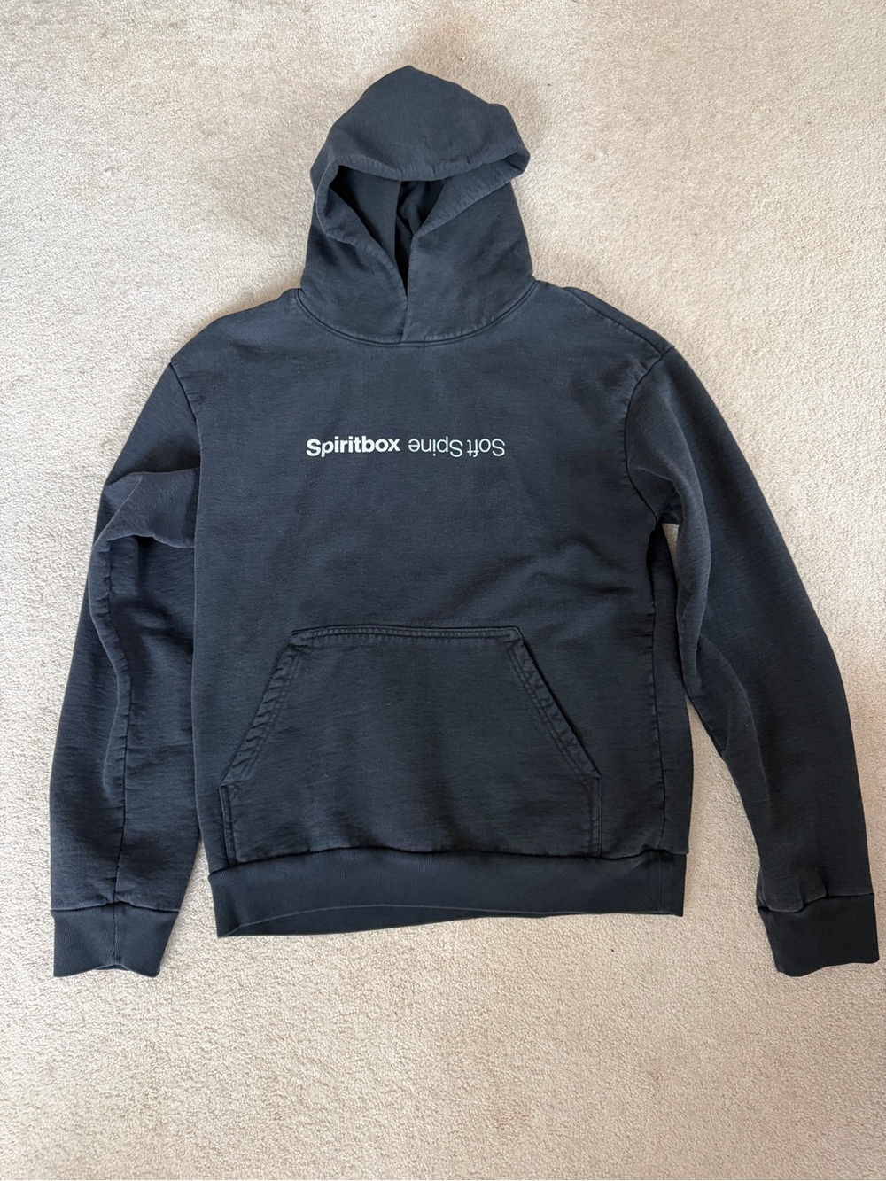 Spiritbox soft spine oversized weighted hoodie